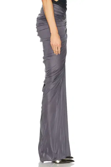 Atlein Ruched Pocket Long Skirt | Thumbnail 3