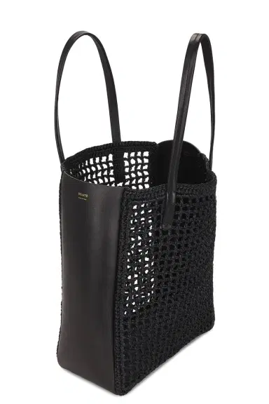 Khaite Zoe Patchwork Raffia Tote Bag | Thumbnail 5 Khaite Zoe Patchwork Raffia Tote Bag | Thumbnail 5
