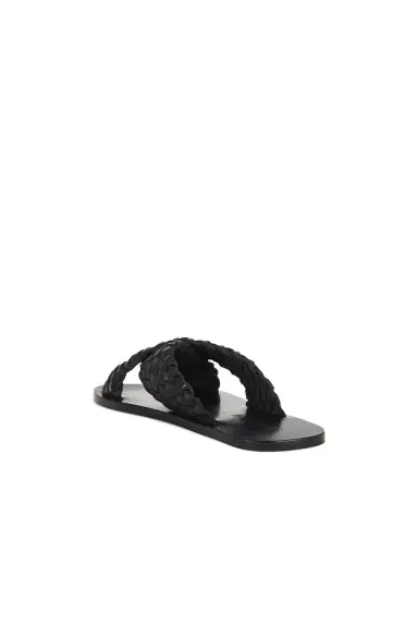 Saint Laurent Party Flat Sandal | Thumbnail 3 Saint Laurent Party Flat Sandal | Thumbnail 3