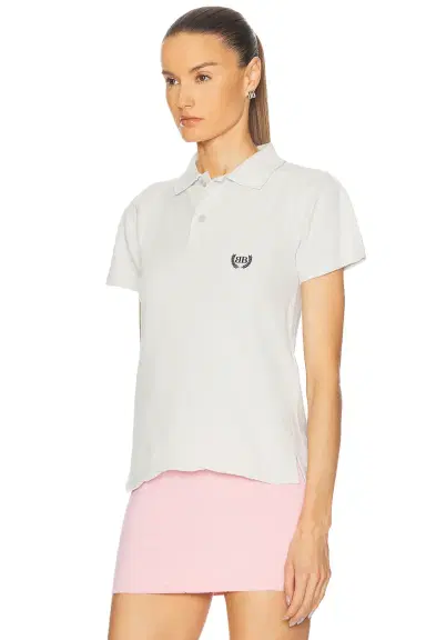 Balenciaga Short Sleeve Fitted Polo | Thumbnail 2 Balenciaga Short Sleeve Fitted Polo | Thumbnail 2