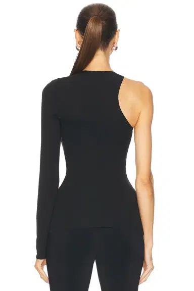 Courreges Twist Asymmetrical Jersey Top | Thumbnail 4