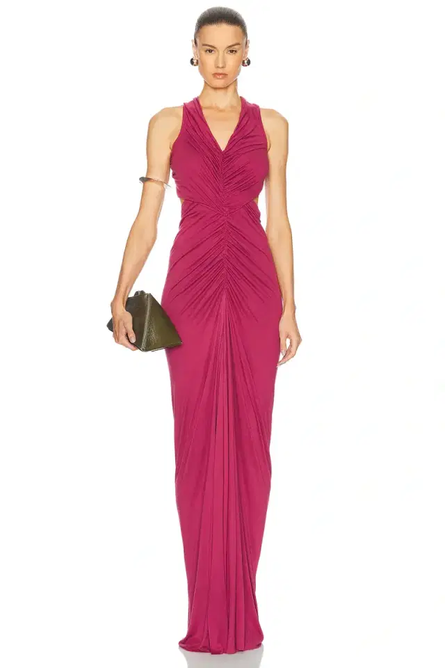 RICK OWENS LILIES Poppy Gown