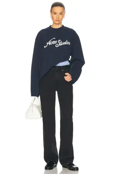 Acne Studios Crew Sweater | Thumbnail 4 Acne Studios Crew Sweater | Thumbnail 4