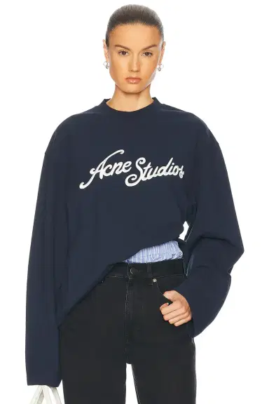 Acne Studios Crew Sweater | Thumbnail 1 Acne Studios Crew Sweater | Thumbnail 1