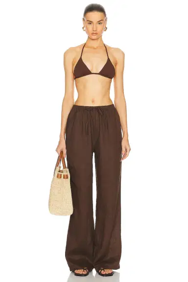 Aexae Linen Drawstring Trouser | Thumbnail 6