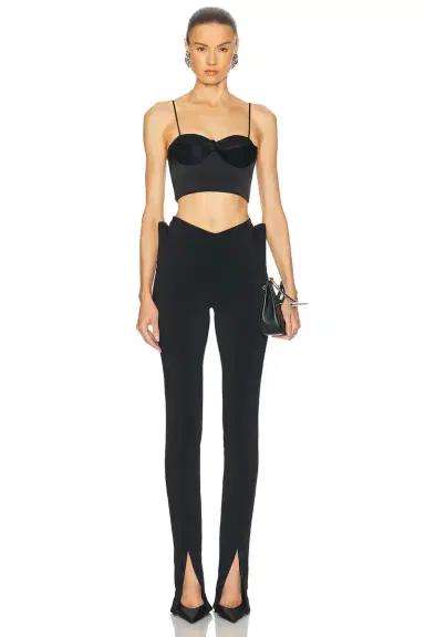 Mugler Split Hem Pant | Thumbnail 5
