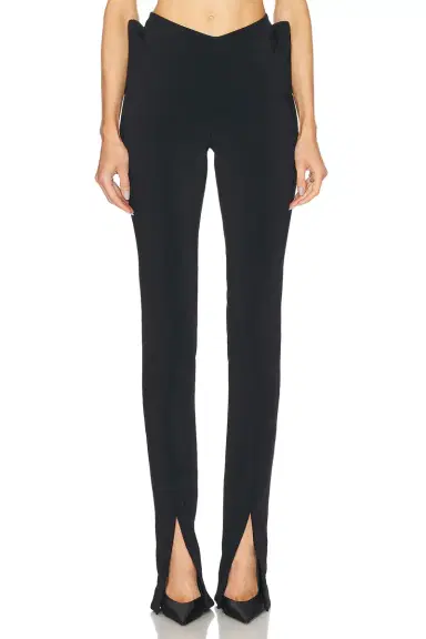 Mugler Split Hem Pant | Thumbnail 1