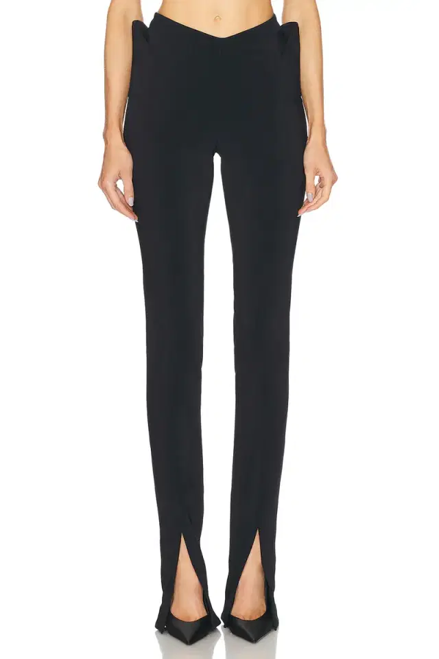 Mugler Split Hem Pant
