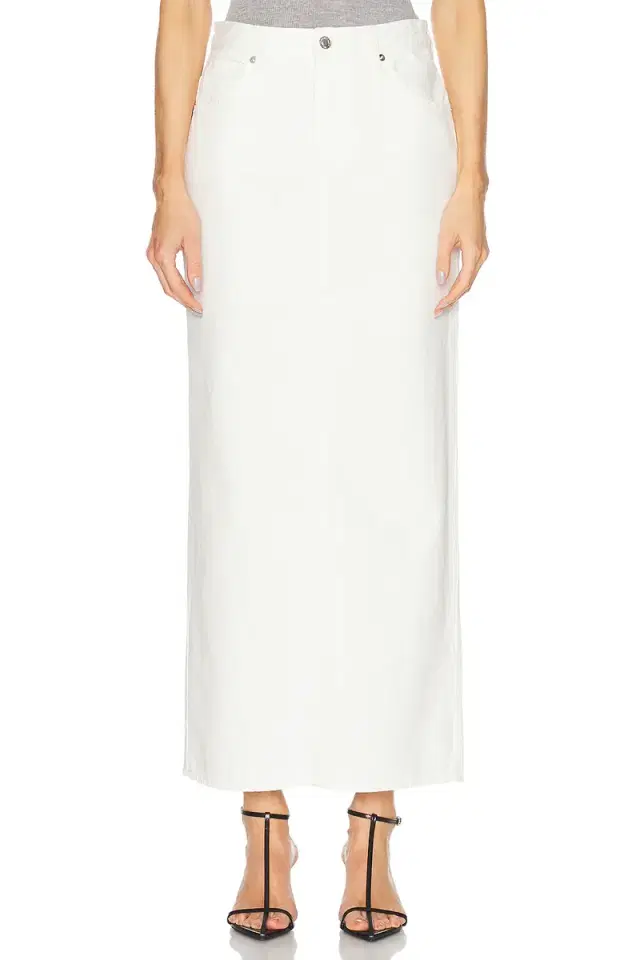 NILI LOTAN Ozzy Denim Skirt