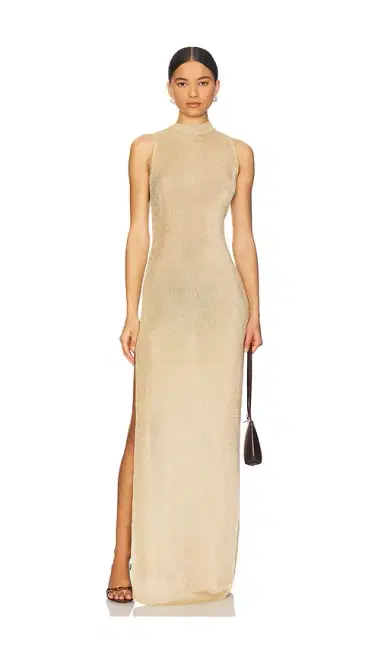 SEROYA Henne Metallic Dress | Thumbnail 1