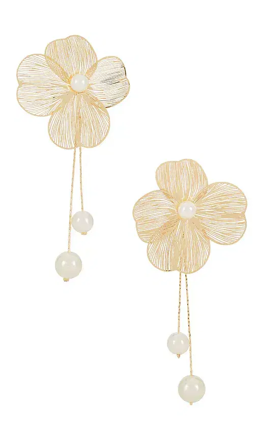 8 Other Reasons Florence Floral Earrings