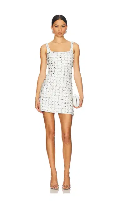 SIMKHAI Ziva Embellished Mini Dress | Thumbnail 1 SIMKHAI Ziva Embellished Mini Dress | Thumbnail 1