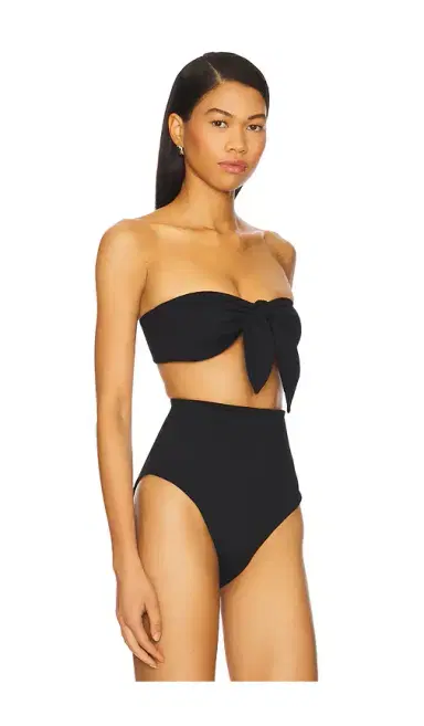 susana monaco Removable Tie Bandeau Top | Thumbnail 2
