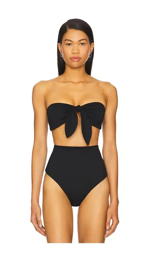 Removable Tie Bandeau Top