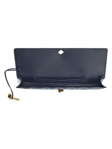 Bottega Veneta Women's Andiamo Vichy Leather Clutch | Thumbnail 3 Bottega Veneta Women's Andiamo Vichy Leather Clutch | Thumbnail 3