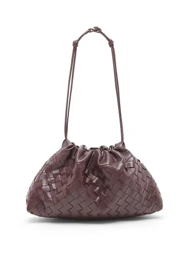 Bottega Veneta Women's Dustbag Notte Intrecciato Leather Chain Shoulder Bag | Thumbnail 7