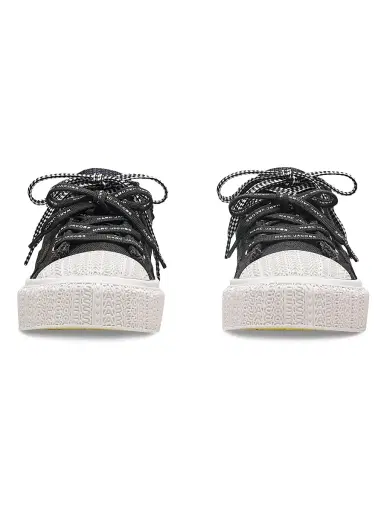 Marc Jacobs Women's The Sneaker Canvas Mules - Black | Thumbnail 5