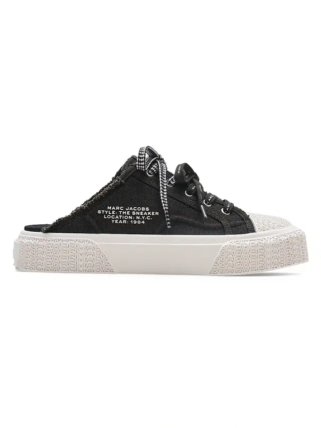 Women's The Sneaker Canvas Mules - Black Women's The Sneaker Canvas Mules - Black