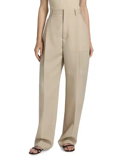 Wardrobe.NYC Women's Mid Rise Trousers | Thumbnail 3 Wardrobe.NYC Women's Mid Rise Trousers | Thumbnail 3