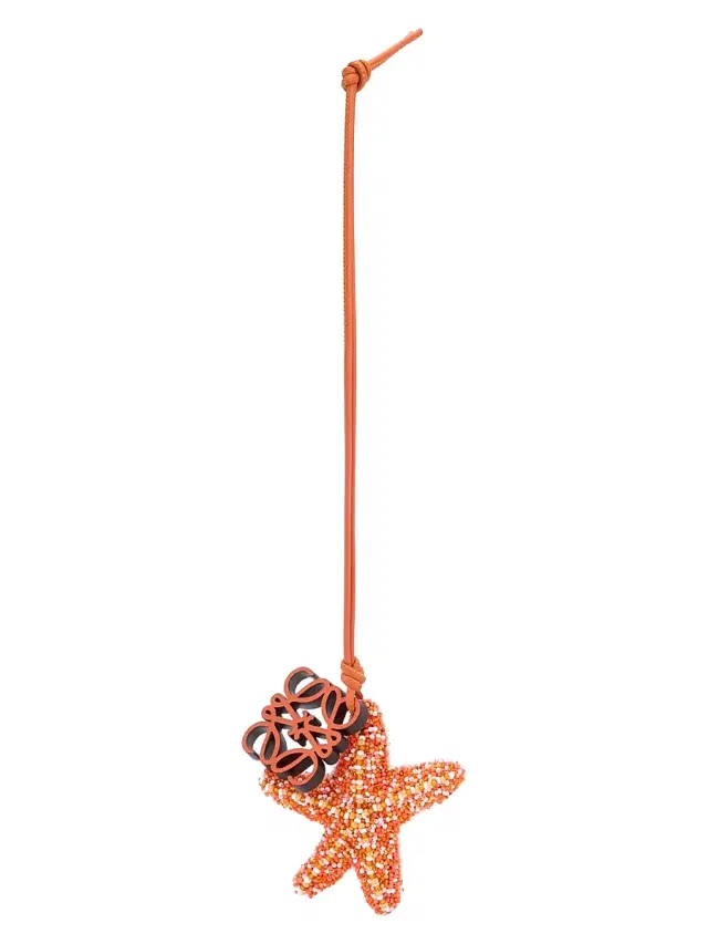 Women's x Paula's Ibiza Anagram Star Charm - Orange