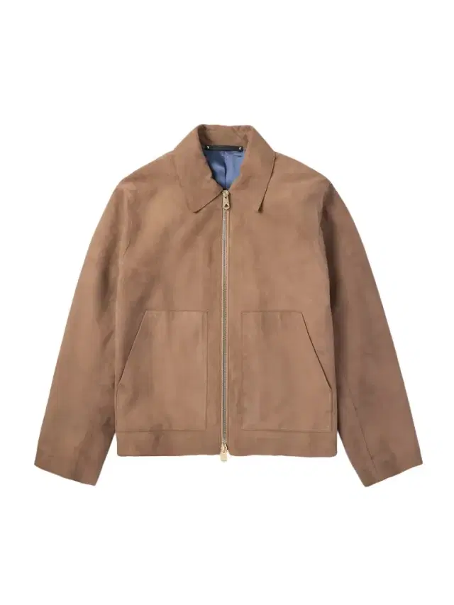 Suede Bomber Jacket - Men