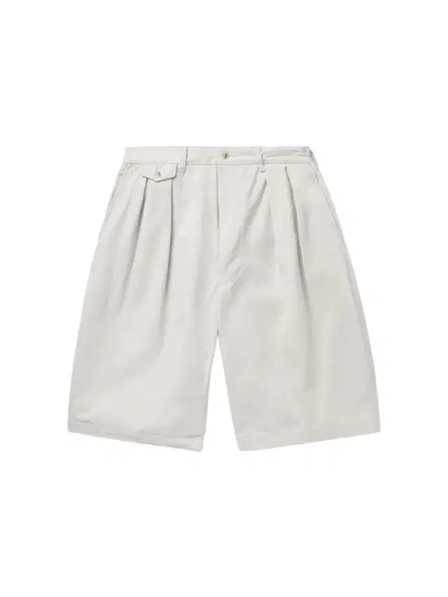 Beams Plus Wide-Leg Pleated Cotton-Twill Shorts - Men