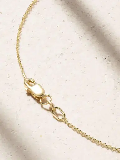Ileana Makri Falling Leaf 18-karat Gold Diamond Necklace | Thumbnail 3 Ileana Makri Falling Leaf 18-karat Gold Diamond Necklace | Thumbnail 3