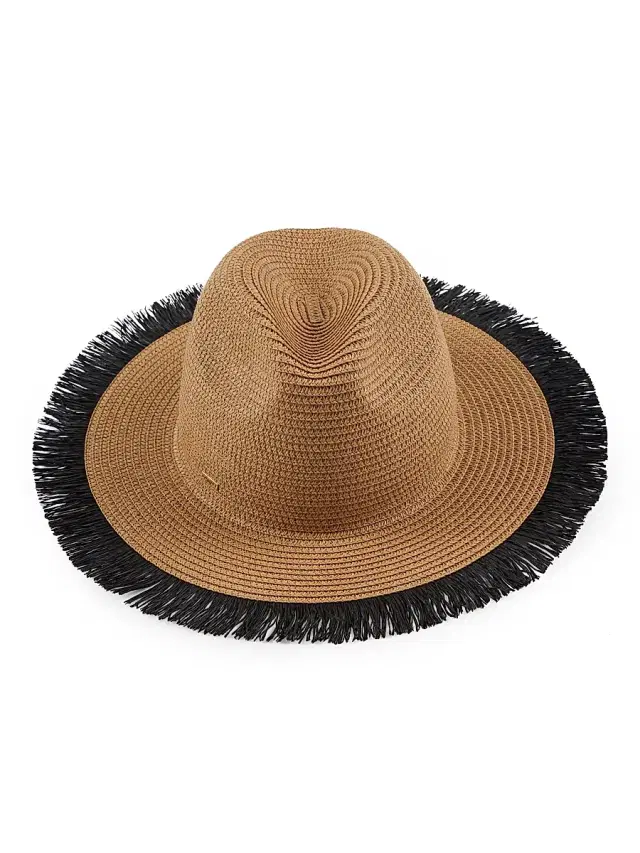 Eugenia Kim Women's Courtney Crochet Fedora - Camel