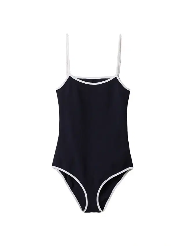 Miu Miu Women's Technical Knit Swimsuit - Blue