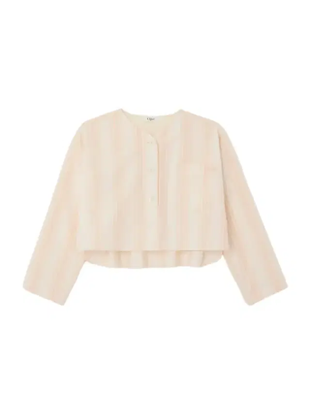 Cropped Striped Cotton-poplin Shirt