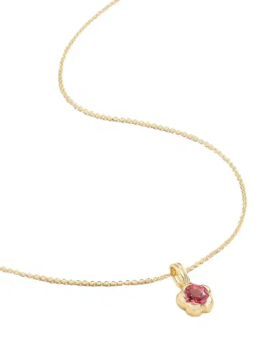 STONE AND STRAND Festival 14-karat Gold Tourmaline Necklace | Thumbnail 1