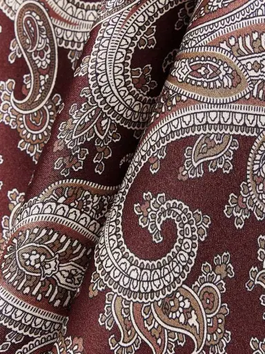 Saint Laurent Paisley-print Silk Scarf | Thumbnail 3