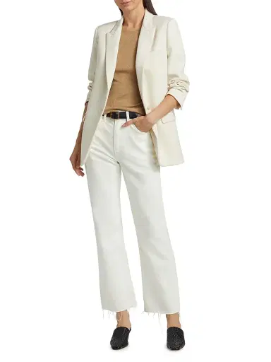 Nili Lotan Women's Diane Single-Button Blazer | Thumbnail 2 Nili Lotan Women's Diane Single-Button Blazer | Thumbnail 2