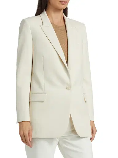 Nili Lotan Women's Diane Single-Button Blazer | Thumbnail 4 Nili Lotan Women's Diane Single-Button Blazer | Thumbnail 4