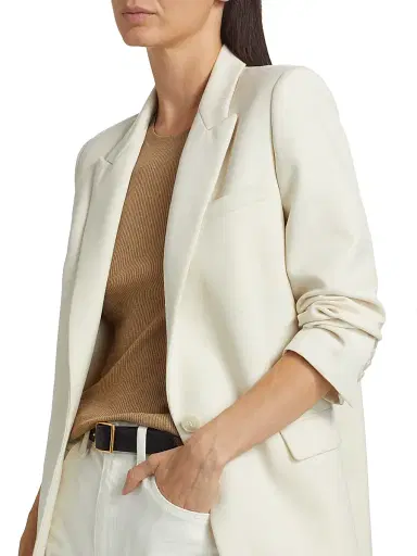 Nili Lotan Women's Diane Single-Button Blazer | Thumbnail 6 Nili Lotan Women's Diane Single-Button Blazer | Thumbnail 6