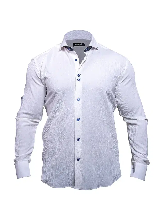 Maceoo Men's Einstein Resistance Shirt - White