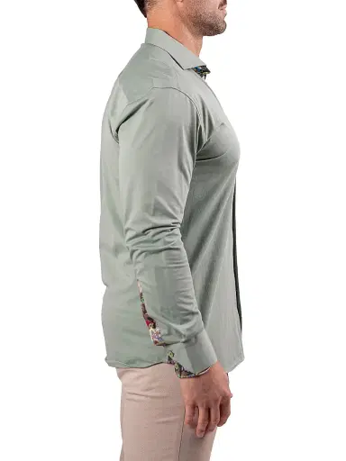 Maceoo Men's Einstein Resistance Shirt - Green - Size XXL | Thumbnail 5