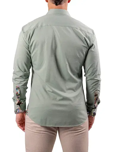 Maceoo Men's Einstein Resistance Shirt - Green - Size XXL | Thumbnail 6