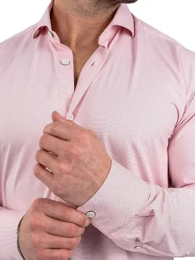 Maceoo Men's Einstein Stretch Blotter Shirt - Red | Thumbnail 7 Maceoo Men's Einstein Stretch Blotter Shirt - Red | Thumbnail 7