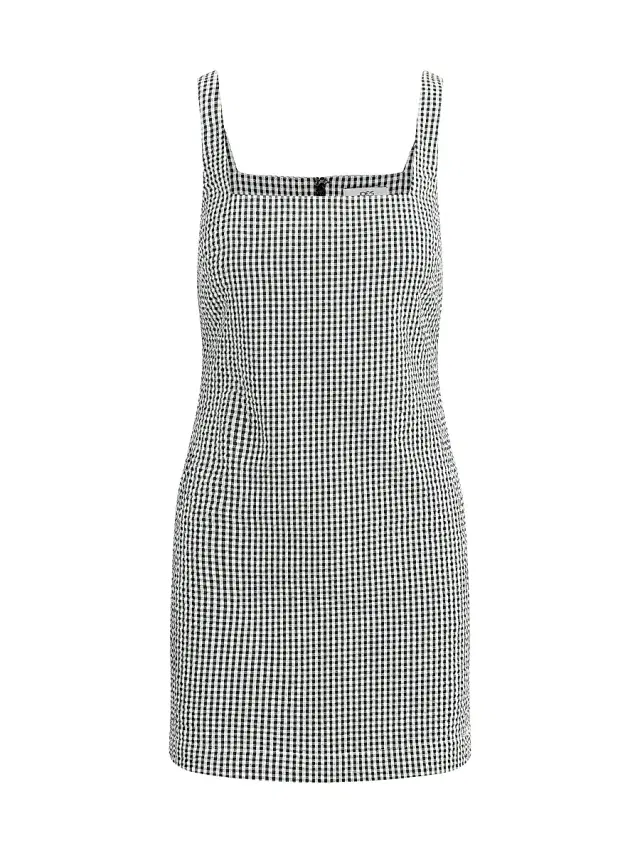 Joe's Jeans Women's The Drew Minidress - Black White Gingham