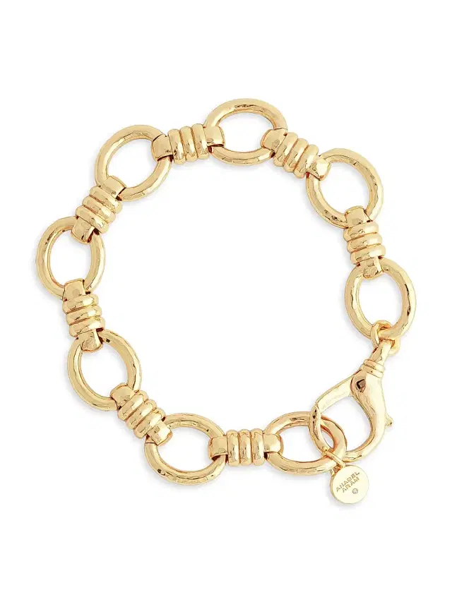 Women's Neptune 18K-Gold-Plated Chain Bracelet - Gold
