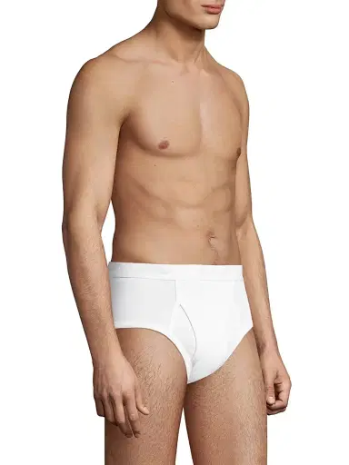Saks Fifth Avenue Men's COLLECTION 3-Pack Boxer Briefs - White - Size Small | Thumbnail 3