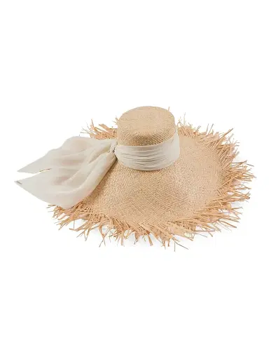 Eugenia Kim Women's Mirabel Raffia Fedora - Natural | Thumbnail 1