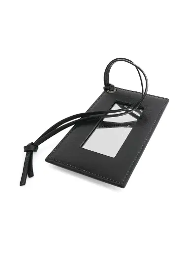 Balenciaga Women's Le City Charm Card Case Mirror - Black | Thumbnail 4