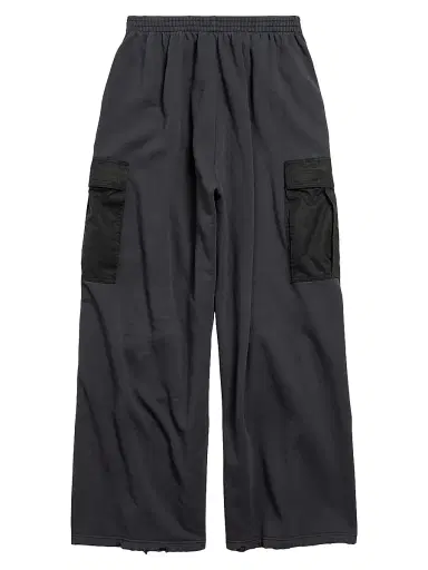 Balenciaga Men's Hybrid Large Fit Pants - Black - Size Large | Thumbnail 2 Balenciaga Men's Hybrid Large Fit Pants - Black - Size Large | Thumbnail 2