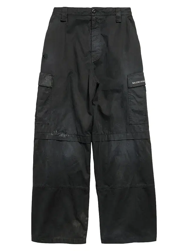 Men's Hybrid Large Fit Pants - Black