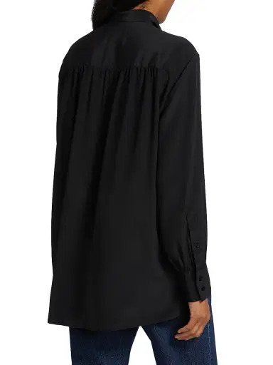 BLK DNM Women's Blouse 06 - Black - Size 6 | Thumbnail 5