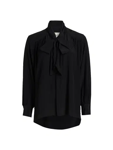 BLK DNM Women's Blouse 06 - Black - Size 6 | Thumbnail 1
