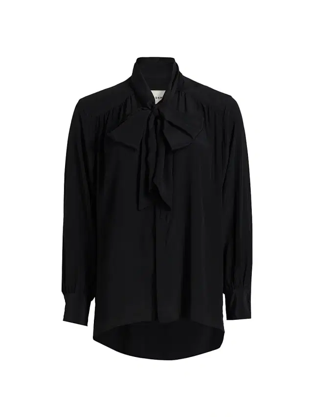 BLK DNM Women's Blouse 06 - Black - Size 6