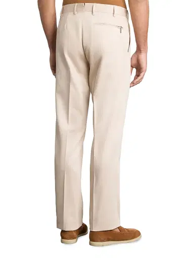 Stefano Ricci Men's Sartorial Trousers - Light Ivory - Size 42 | Thumbnail 3 Stefano Ricci Men's Sartorial Trousers - Light Ivory - Size 42 | Thumbnail 3